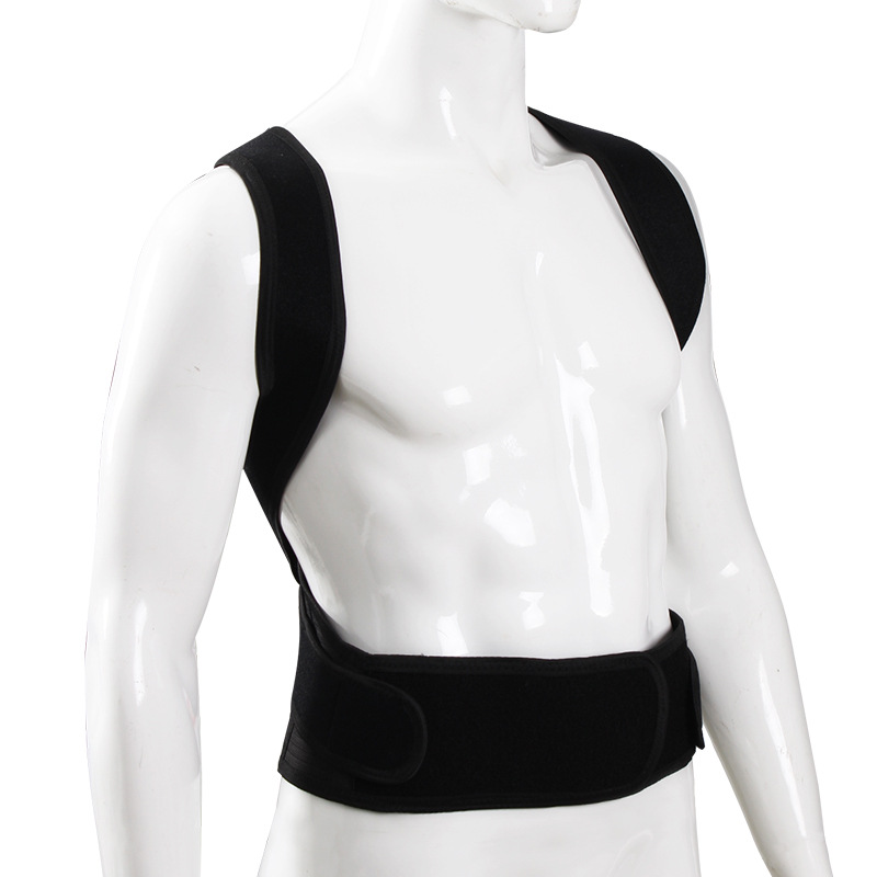 AEROBelt Posture Pro worn, three-quarter front view