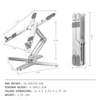 AEROStand Z 2.0 — Portable Foldable Laptop Stand