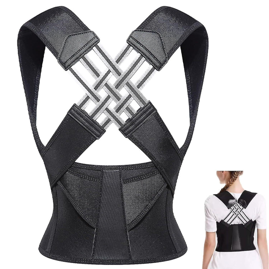 Back Posture Corrector Band - flat lay front view