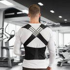 Back Posture Corrector Band worn from behind