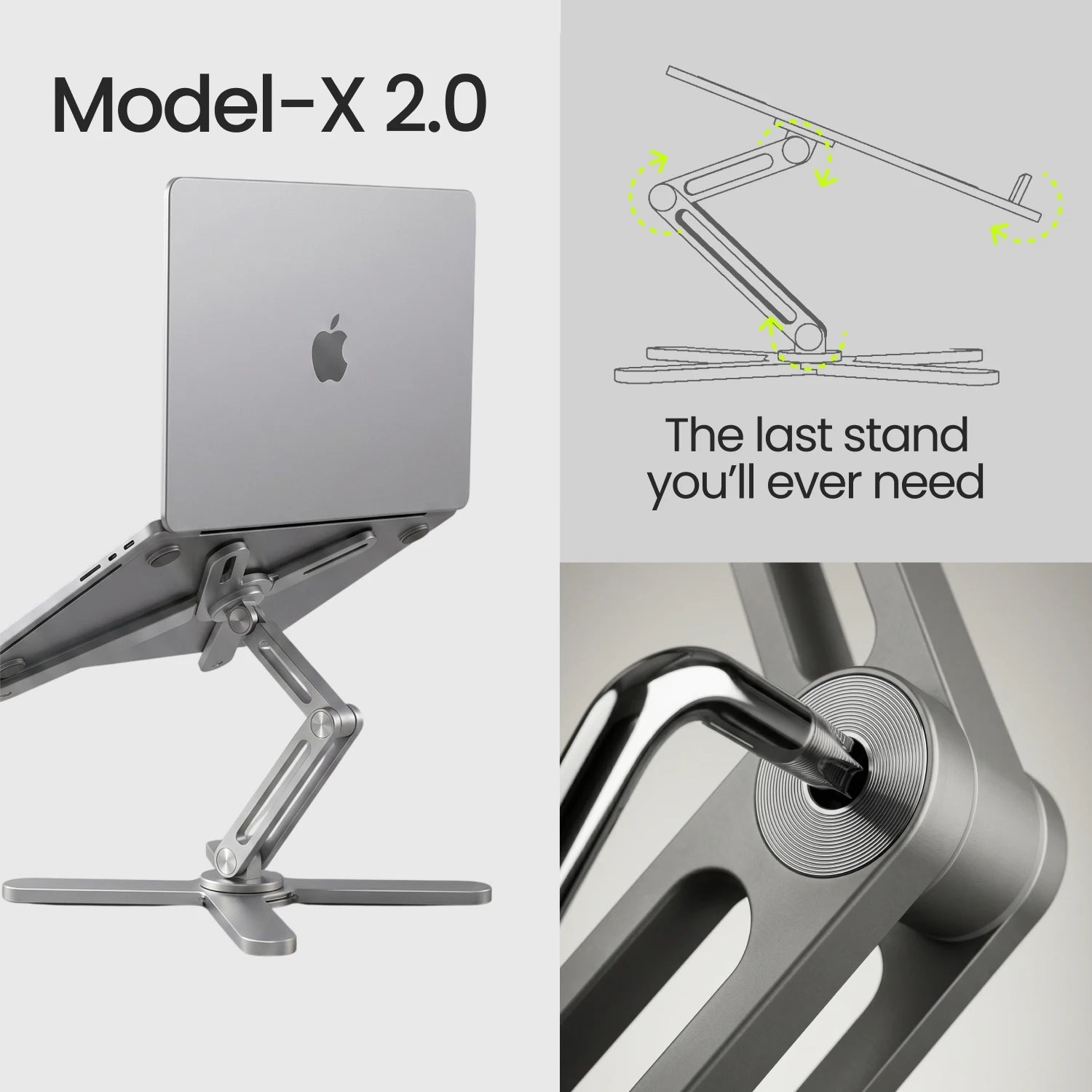 AEROStand Z 2.0 — Portable Foldable Laptop Stand